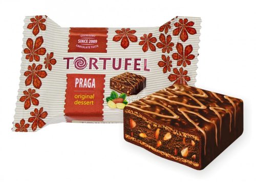 TORTUFEL Prága csokoládé és földimogyoróval 180g