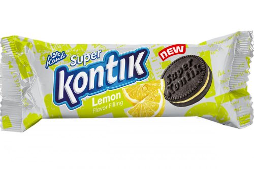 Konti Super Kontik citrom ízesítésű keksz 76g
