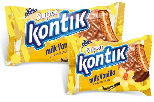 Super KONTIK vaníliával és tejjel 100g