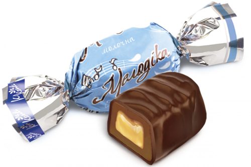 KONTI Melodika cukorka tej-zselé töltelékkel 100g LÉDIG