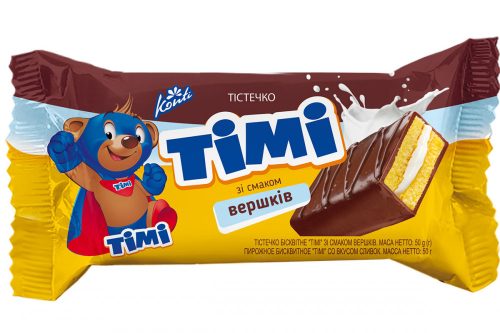 Konti Timi piskótaszelet banán tejszínes krémmel 50g 