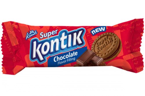 Konti Super Kontik kakaós ízesítésű keksz 76g