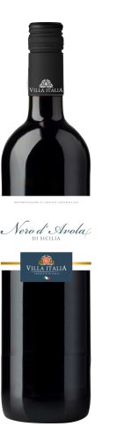 VILLA ITALIA SELECTION NERO D'AVOLA SICILIA DOC 0,75 L 13%