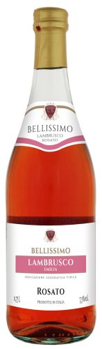 BELLISSIMO LAMBRUSCO IGT ROSÉ 0,75 UB 7,5%