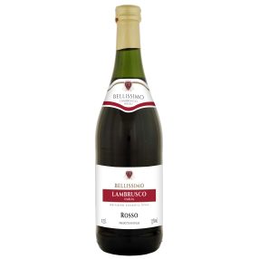 BELLISSIMO LAMBRUSCO IGT ROSSO 0,75 7,5%