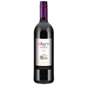 CAMPO DE CHILE MERLOT 0,75L 12,5%