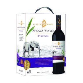 AFRICAN WINERY PINOTAGE 3L BIB UB 13,5%