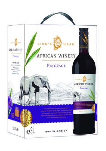 AFRICAN WINERY PINOTAGE 3L BIB UB 13,5%