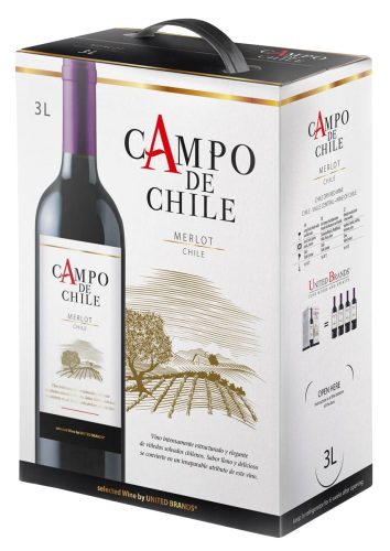 CAMPO DE CHILE MERLOT 3L 12,5%